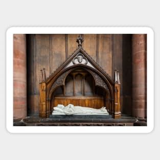 Carlisle Cathedral tomb Sticker